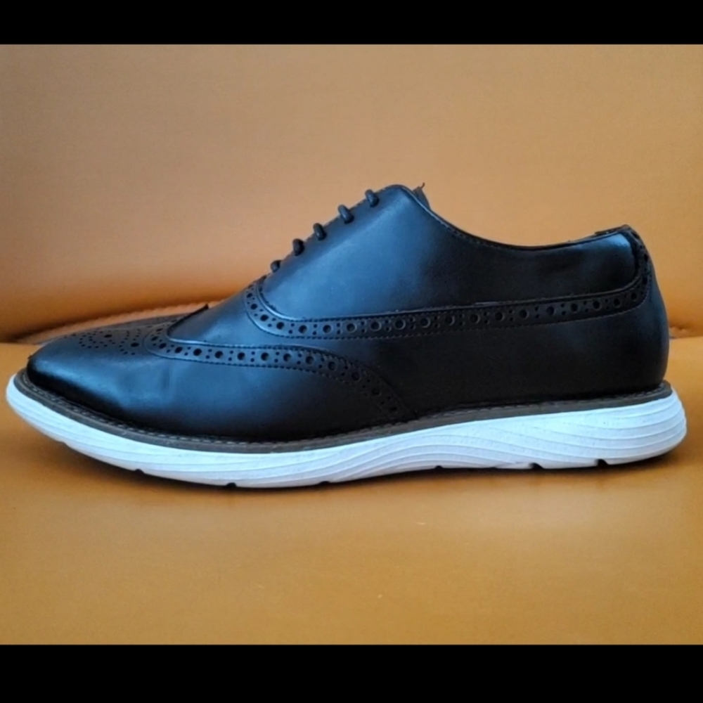 JITAI Men's Oxford Black Dress Shoes Size 8